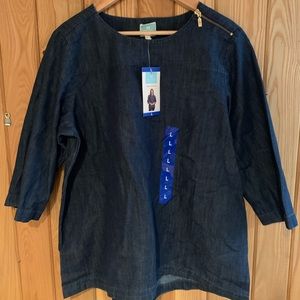 Martha Stewart Jean shirt